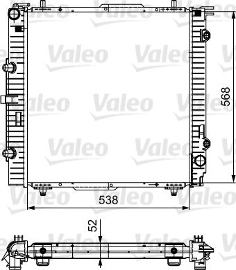 Valeo 732459 - Radiatore, Raffreddamento motore www.autoricambit.com