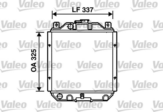 Valeo 732489 - Radiatore, Raffreddamento motore www.autoricambit.com