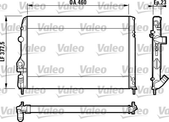 Valeo 732559 - Radiatore, Raffreddamento motore www.autoricambit.com