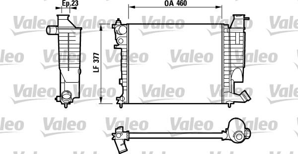 Valeo 732534 - Radiatore, Raffreddamento motore www.autoricambit.com