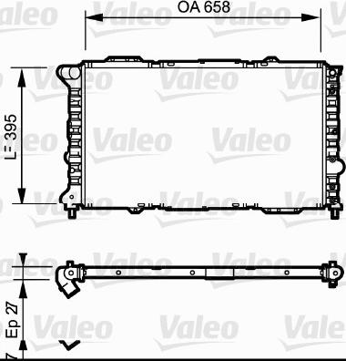 Valeo 732696 - Radiatore, Raffreddamento motore www.autoricambit.com