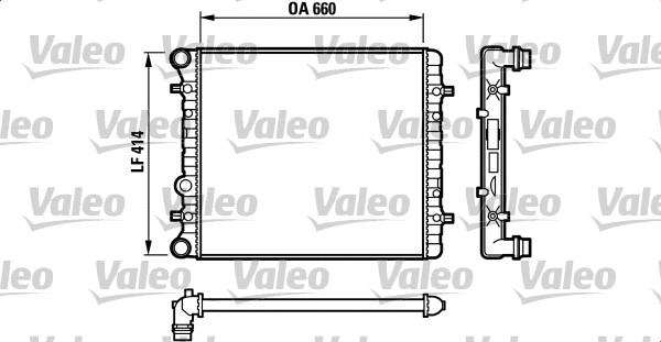 Valeo 732175 - Radiatore, Raffreddamento motore www.autoricambit.com