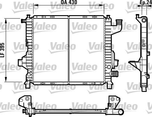 Valeo 732819 - Radiatore, Raffreddamento motore www.autoricambit.com