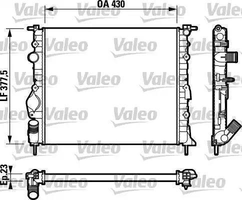 Ava Quality Cooling RT 2197 - Radiatore, Raffreddamento motore www.autoricambit.com