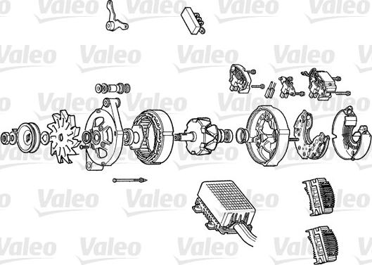 Valeo A14N47M - Alternatore www.autoricambit.com