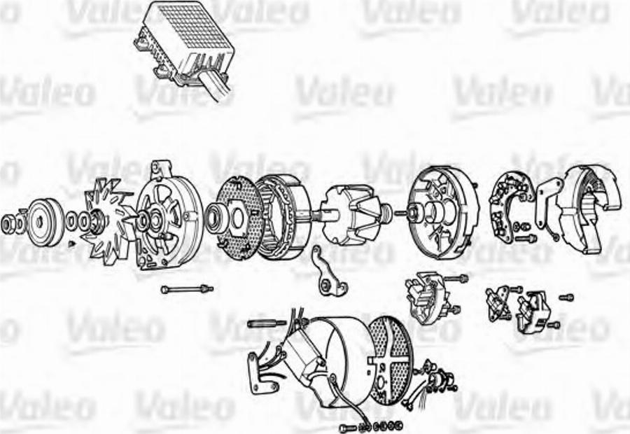 Valeo A14R45 - Alternatore www.autoricambit.com