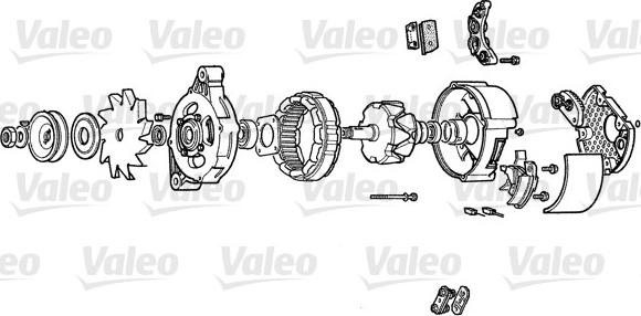 Valeo A13M17 - Alternatore www.autoricambit.com