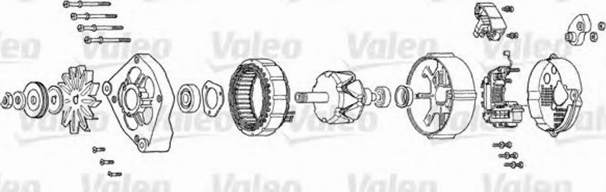 Valeo A13V2 - Alternatore www.autoricambit.com