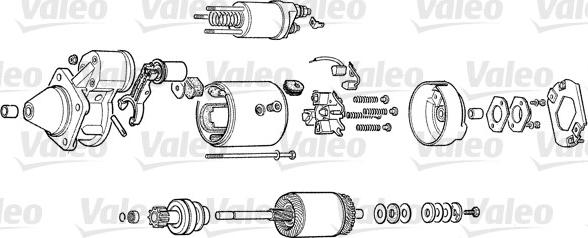 Valeo D9E95 - Motorino d'avviamento www.autoricambit.com