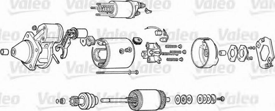 Valeo D9E49 - Motorino d'avviamento www.autoricambit.com