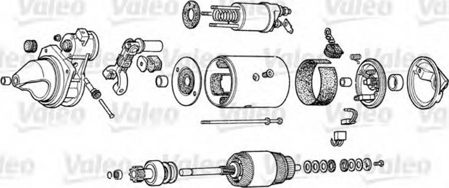 Valeo D9E14 - Motorino d'avviamento www.autoricambit.com