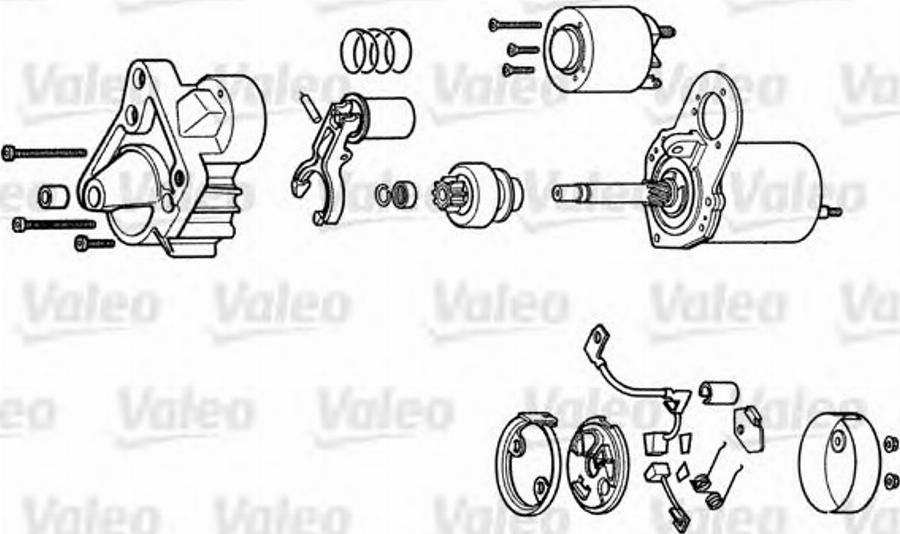 Valeo D6RA165 - Motorino d'avviamento www.autoricambit.com