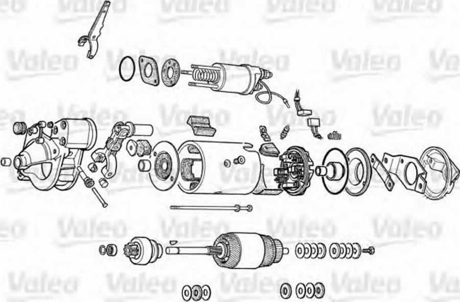 Valeo D10E90 - Motorino d'avviamento www.autoricambit.com