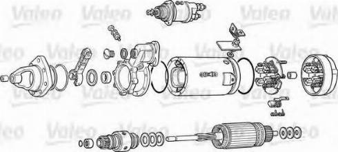 Valeo D13E110TE - Motorino d'avviamento www.autoricambit.com