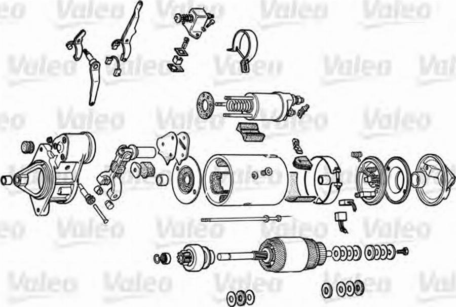 Valeo D 8 E 139 - Motorino d'avviamento www.autoricambit.com