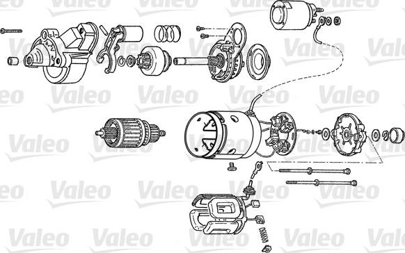 Valeo D8R28 - Motorino d'avviamento www.autoricambit.com