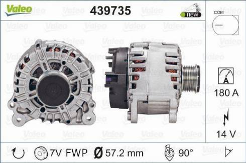 Valeo FG18T070 - Alternatore www.autoricambit.com