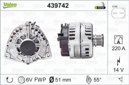 Valeo FG23S039 - Alternatore www.autoricambit.com