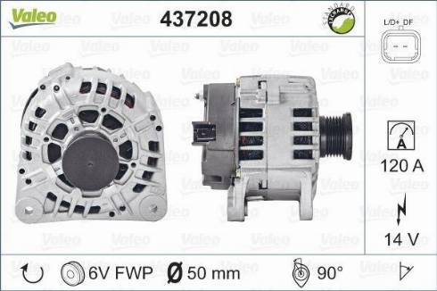 Valeo SG12B123 - Alternatore www.autoricambit.com