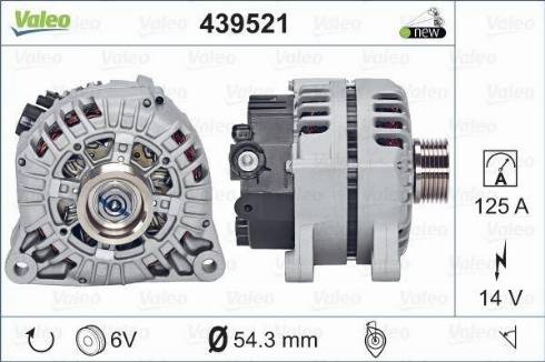 Valeo SG12S077 - Alternatore www.autoricambit.com