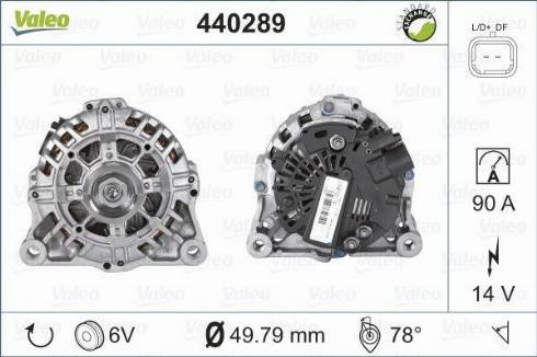 Valeo TG9B065 - Alternatore www.autoricambit.com