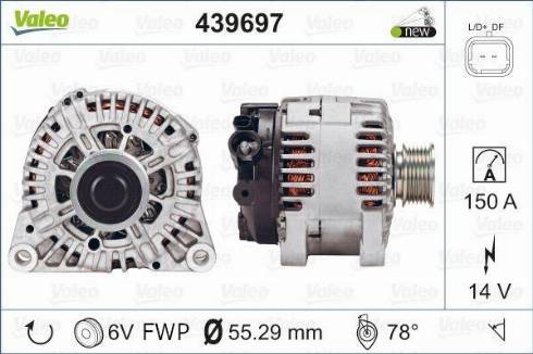 Valeo TG15C154 - Alternatore www.autoricambit.com