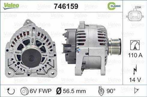 Valeo TG11C069 - Alternatore www.autoricambit.com