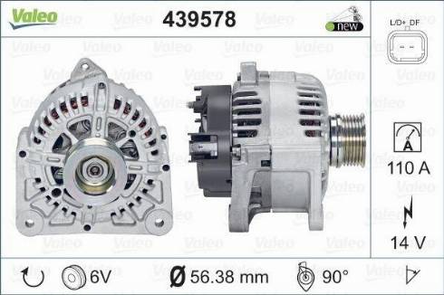 Valeo TG11C063 - Alternatore www.autoricambit.com