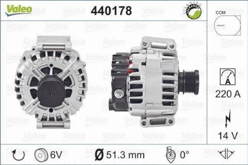 Valeo TG23C017 - Alternatore www.autoricambit.com