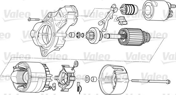 Valeo TS10E1 - Motorino d'avviamento www.autoricambit.com