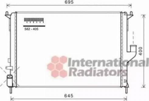 Ava Quality Cooling RT2477 - Radiatore, Raffreddamento motore www.autoricambit.com