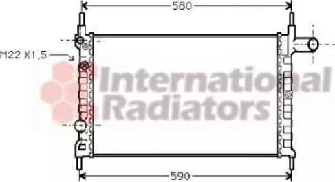 Magneti Marelli 350213684000 - Radiatore, Raffreddamento motore www.autoricambit.com