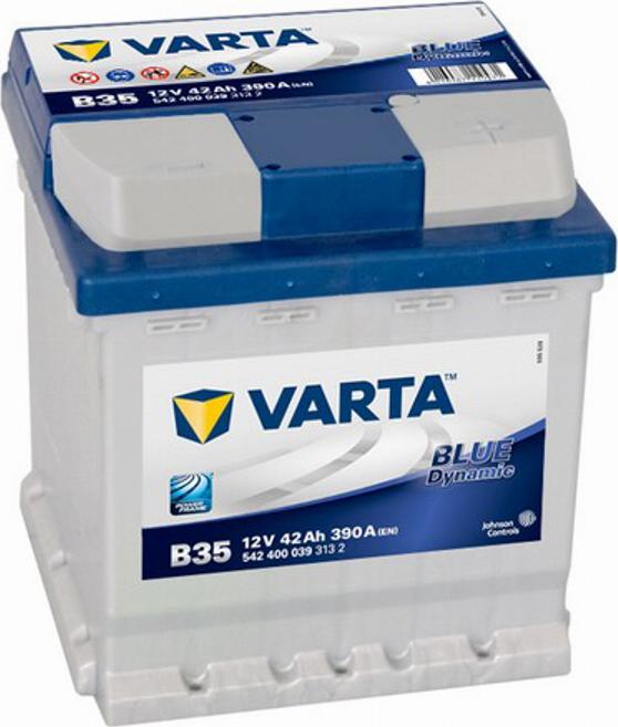 Varta 542400039 - Batteria avviamento www.autoricambit.com