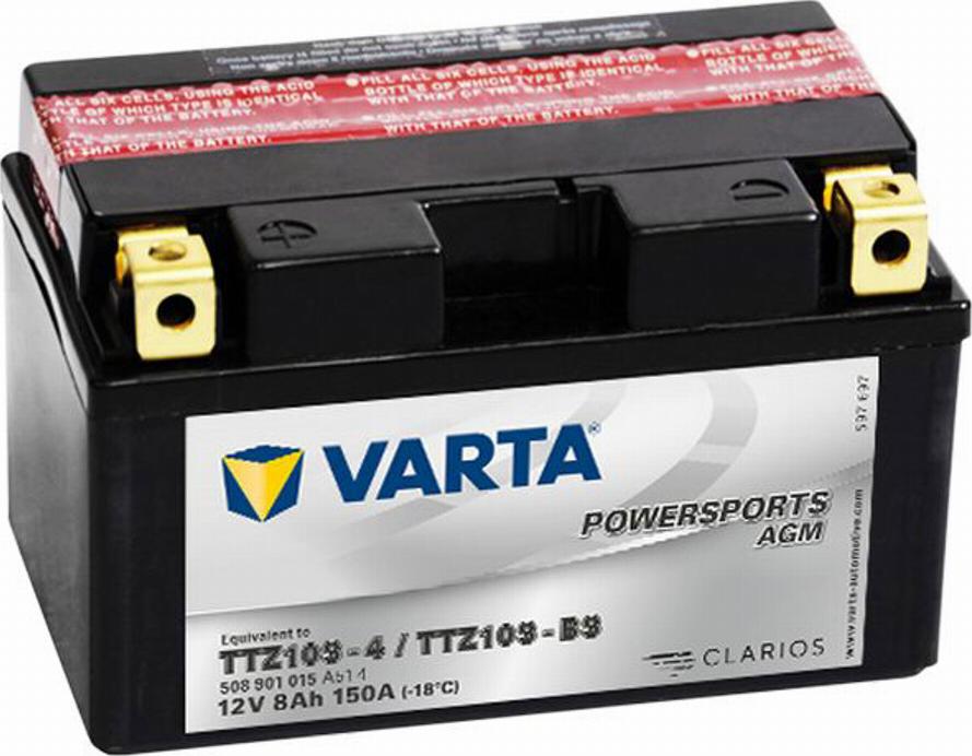 Varta 508901015 - Batteria avviamento www.autoricambit.com