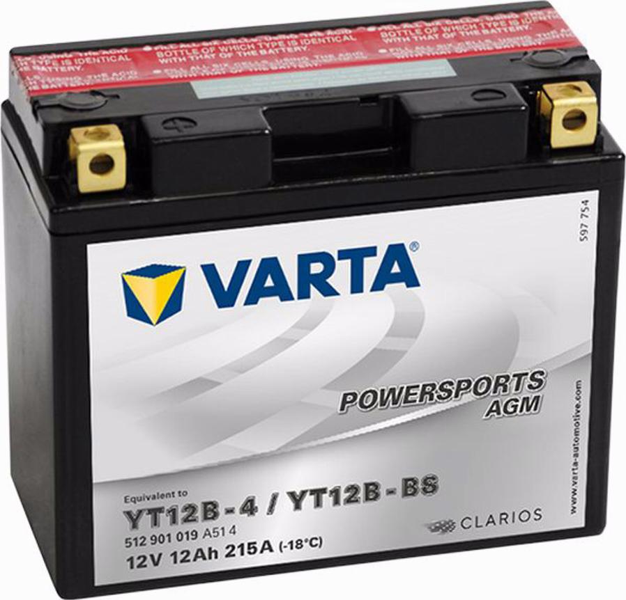 Varta 512901019 - Batteria avviamento www.autoricambit.com