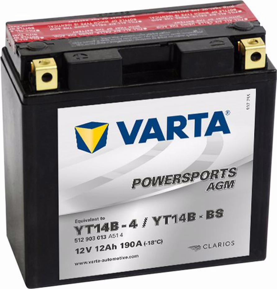 Varta 512903013 - Batteria avviamento www.autoricambit.com