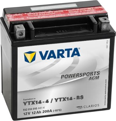 Varta 512014010A514 - Batteria avviamento www.autoricambit.com