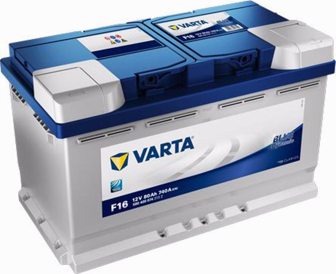 Varta 580400074 - Batteria avviamento www.autoricambit.com