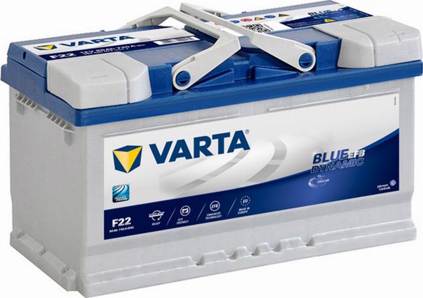 Varta 580500073 - Batteria avviamento www.autoricambit.com