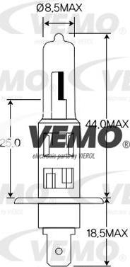 Vemo V99-84-0012 - Lampadina, Faro di profondità www.autoricambit.com