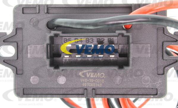 Vemo V46-79-0010 - Regolatore, Ventitlatore abitacolo www.autoricambit.com