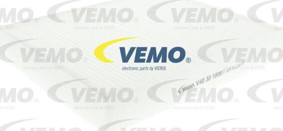 Vemo V40-30-1006 - Filtro, Aria abitacolo www.autoricambit.com