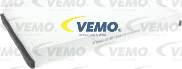 Vemo V40-30-1104-1 - Filtro, Aria abitacolo www.autoricambit.com