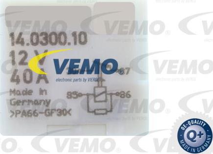 Vemo V15-71-0004 - Relè, Postfunzionamento ventola radiatore www.autoricambit.com