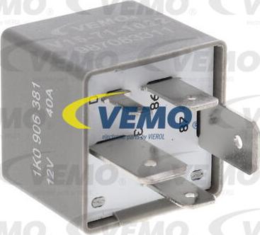 Vemo V15-71-1022 - Relè, Corrente di lavoro www.autoricambit.com