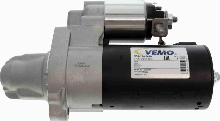 Vemo V30-12-47420 - Motorino d'avviamento www.autoricambit.com