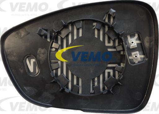 Vemo V22-69-0058 - Vetro specchio, Specchio esterno www.autoricambit.com