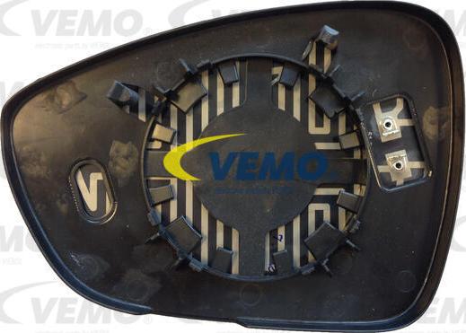 Vemo V22-69-0057 - Vetro specchio, Specchio esterno www.autoricambit.com