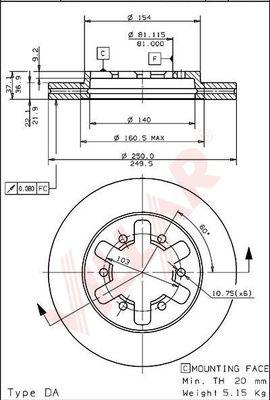 Spidan 81302 - Discofreno www.autoricambit.com