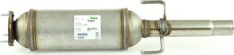 Walker 93034 - Filtro antiparticolato / particellare, Impianto gas scarico www.autoricambit.com